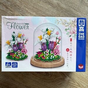 ZHE GAO Immortal Flower Building Blocks